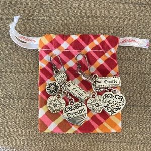 Brighton Earrings Dream, Create, & Soul